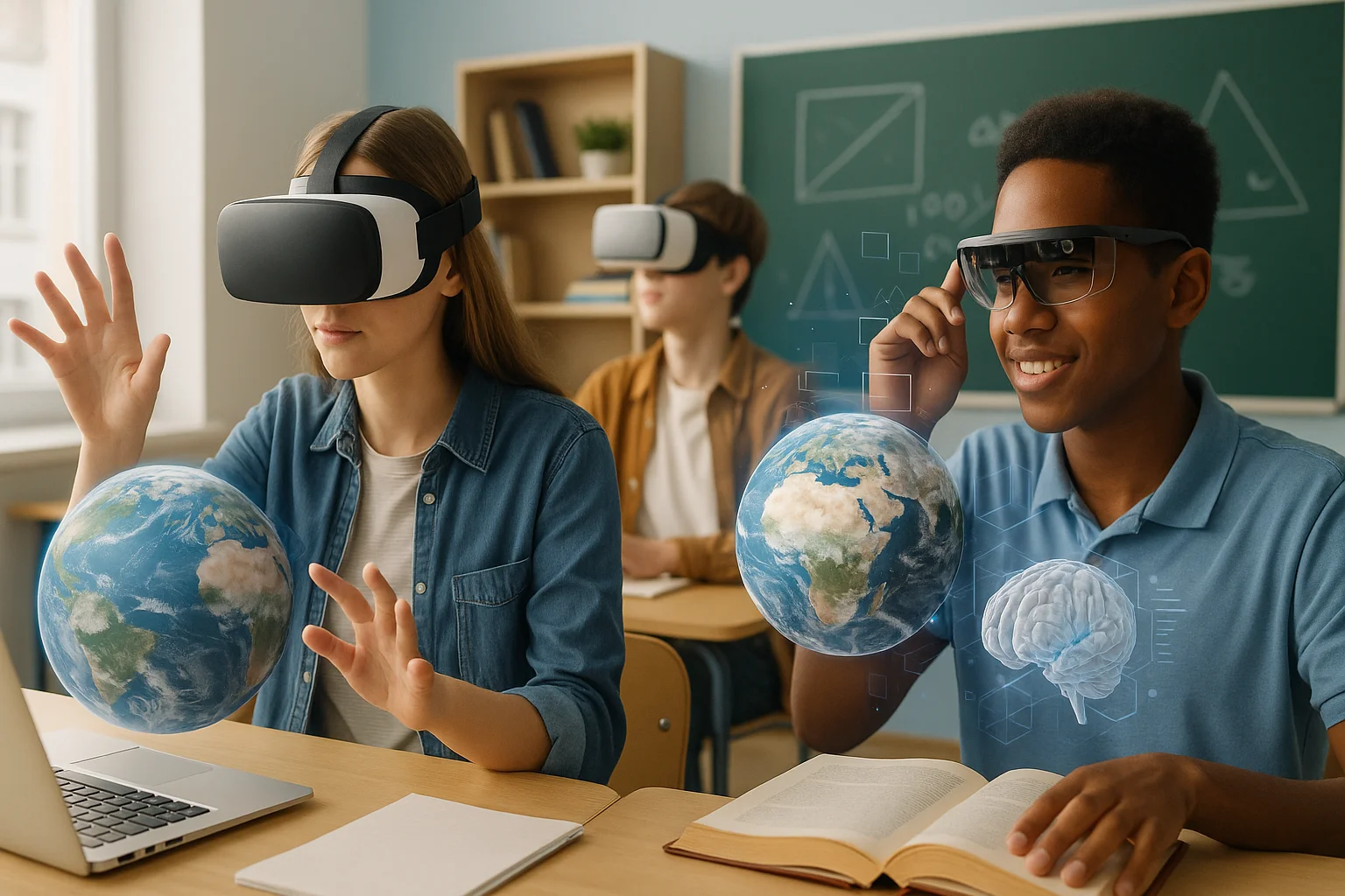 Realidade virtual e aumentada na educação