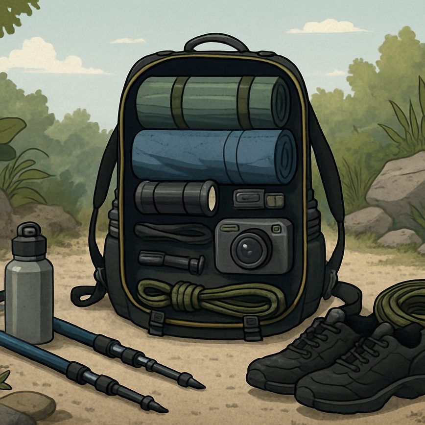 Como viajar leve para esportes de aventura