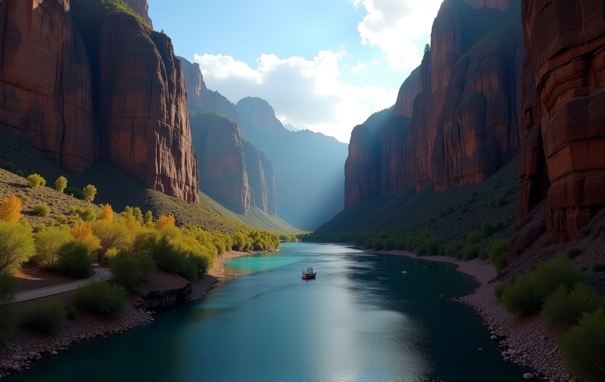 Destinos para explorar cânions estreitos — Black Canyon do Colorado, Estados Unidos: rapel extremo e trilhas verticais