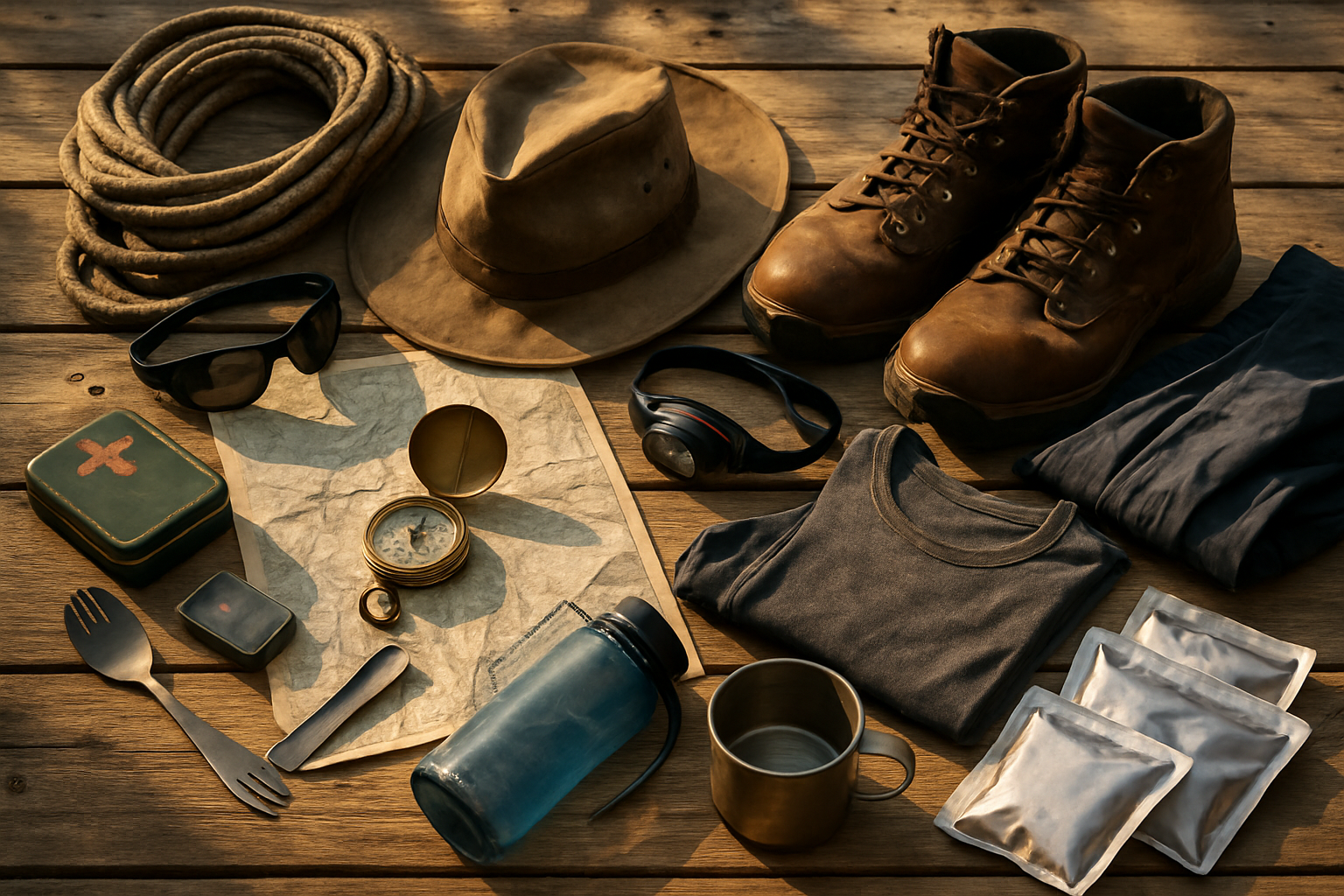 Preparação essencial para aventuras ao ar livre
