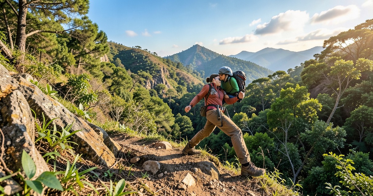 Viagens para praticar escalada