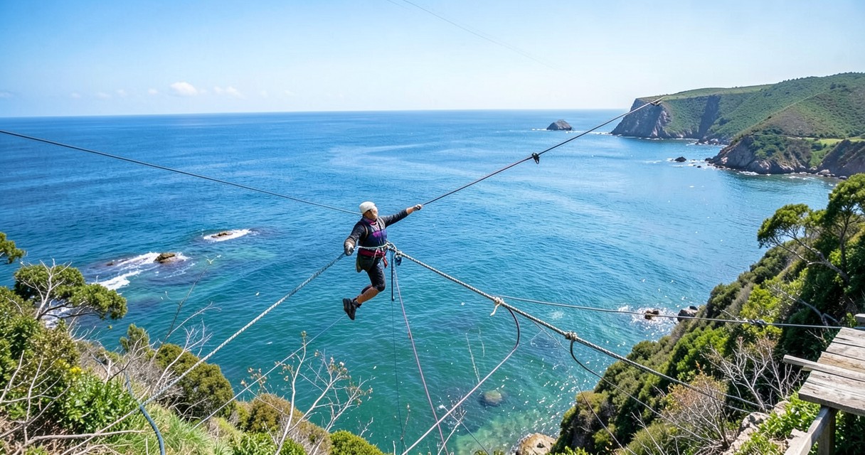 Destinos para bungee jumping — Bungee Jumping na ponte de Bloukrans, África do Sul