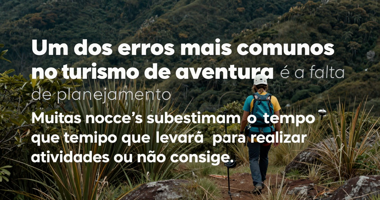 Turismo de aventura na América do Sul — Erros Comuns e Como Evitá-los