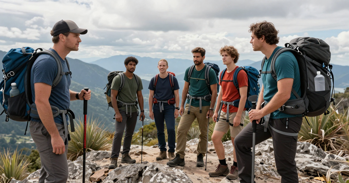 Turismo de aventura com acampamento — Planejamento das Atividades